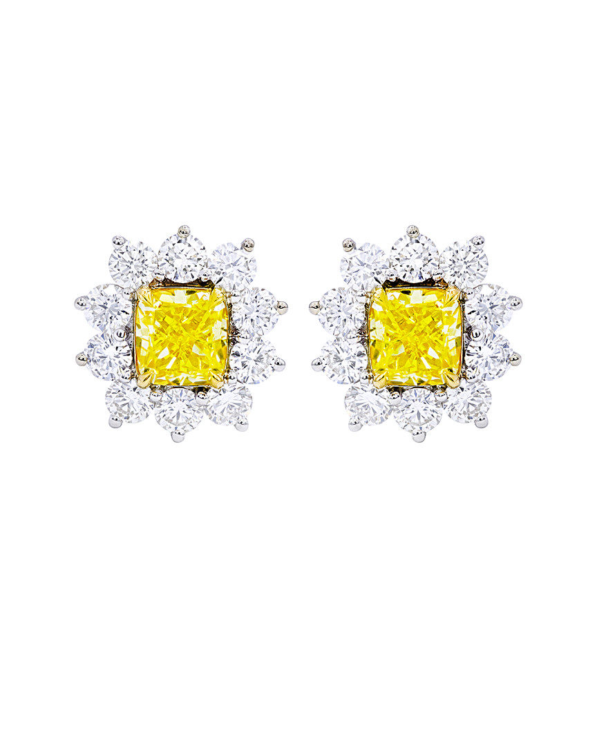 Diana M. Fine Jewelry 18K 4.66 ct. tw. Diamond Earrings
