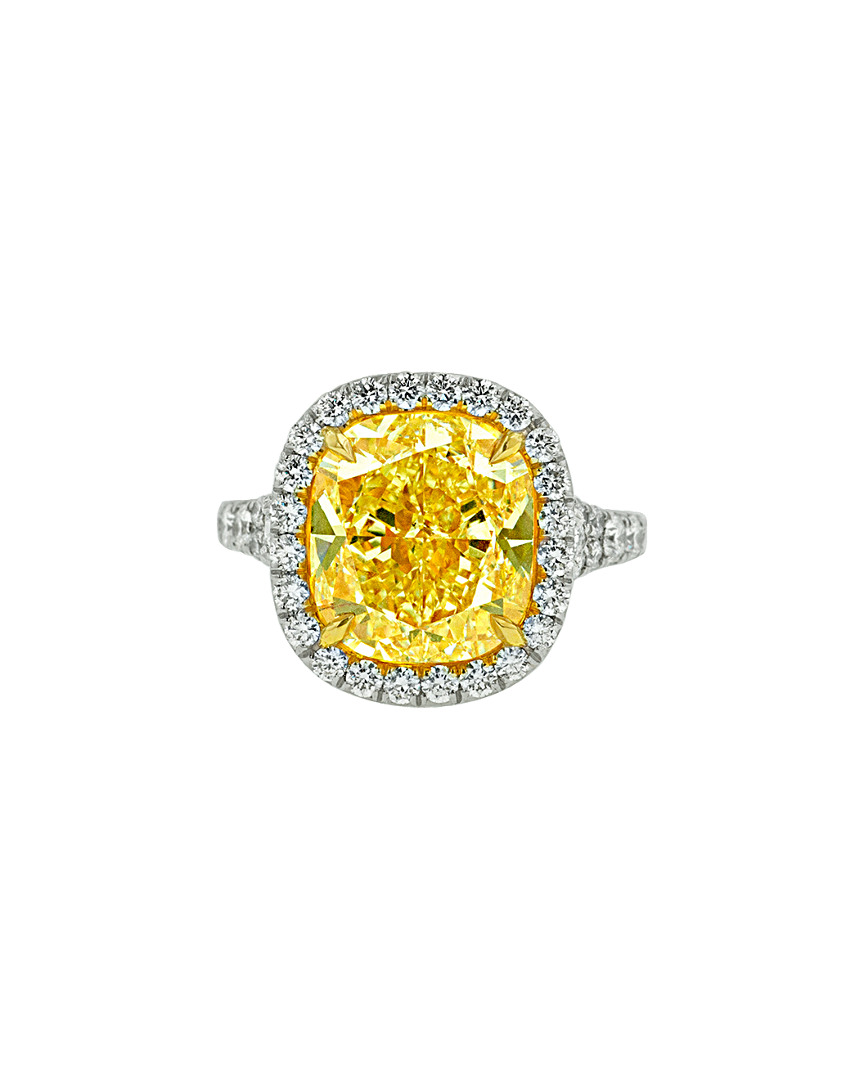 Diana M. Fine Jewelry Platinum 9.25 Ct. Tw. Diamond Ring