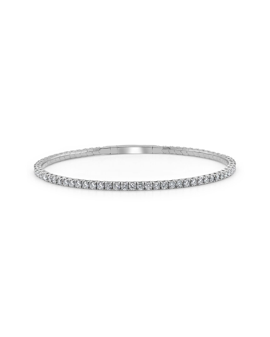 Sabrina Designs 14k 2.59 Ct. Tw. Diamond Flexible Bangle Bracelet