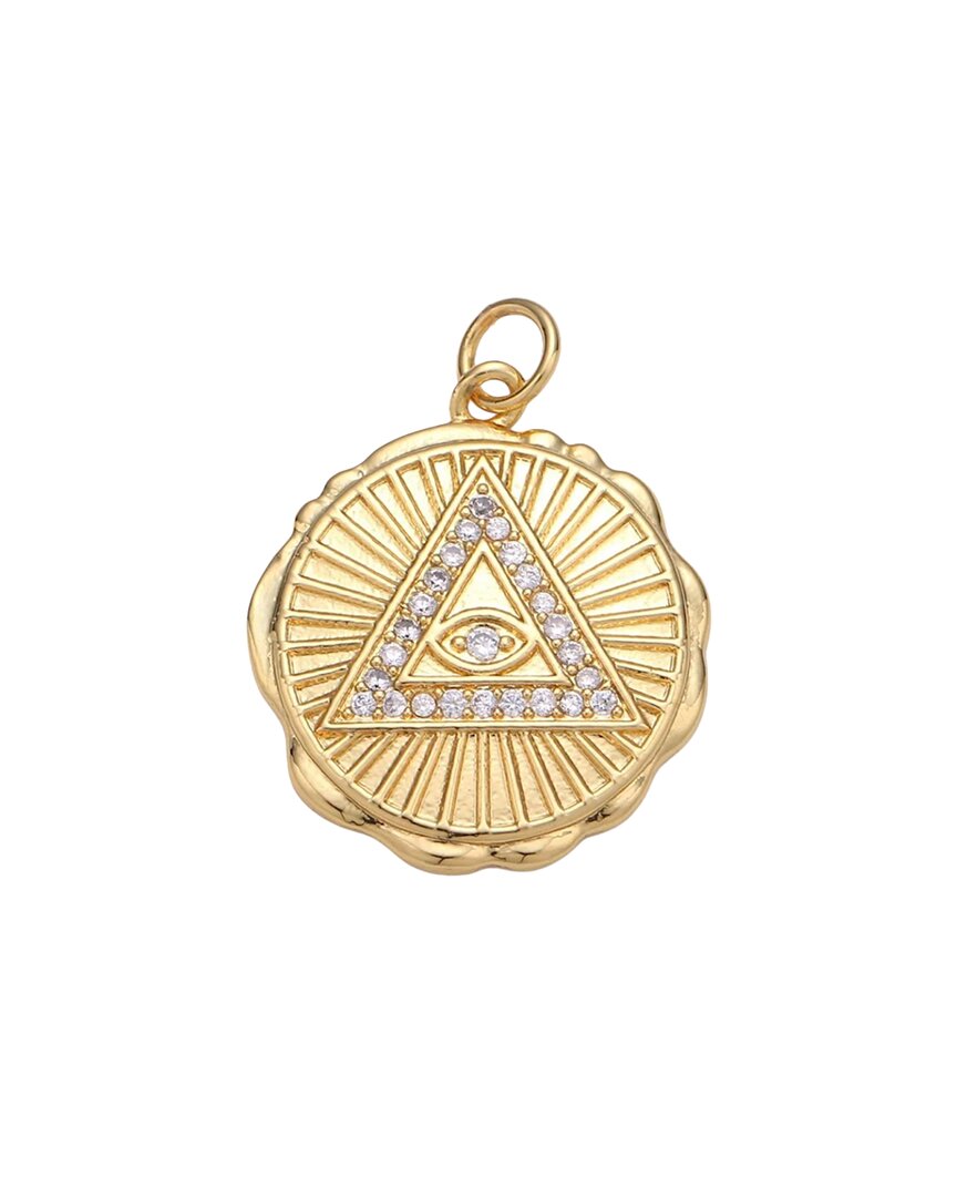 Alexie Of Athens Filled Cz Letter Charm