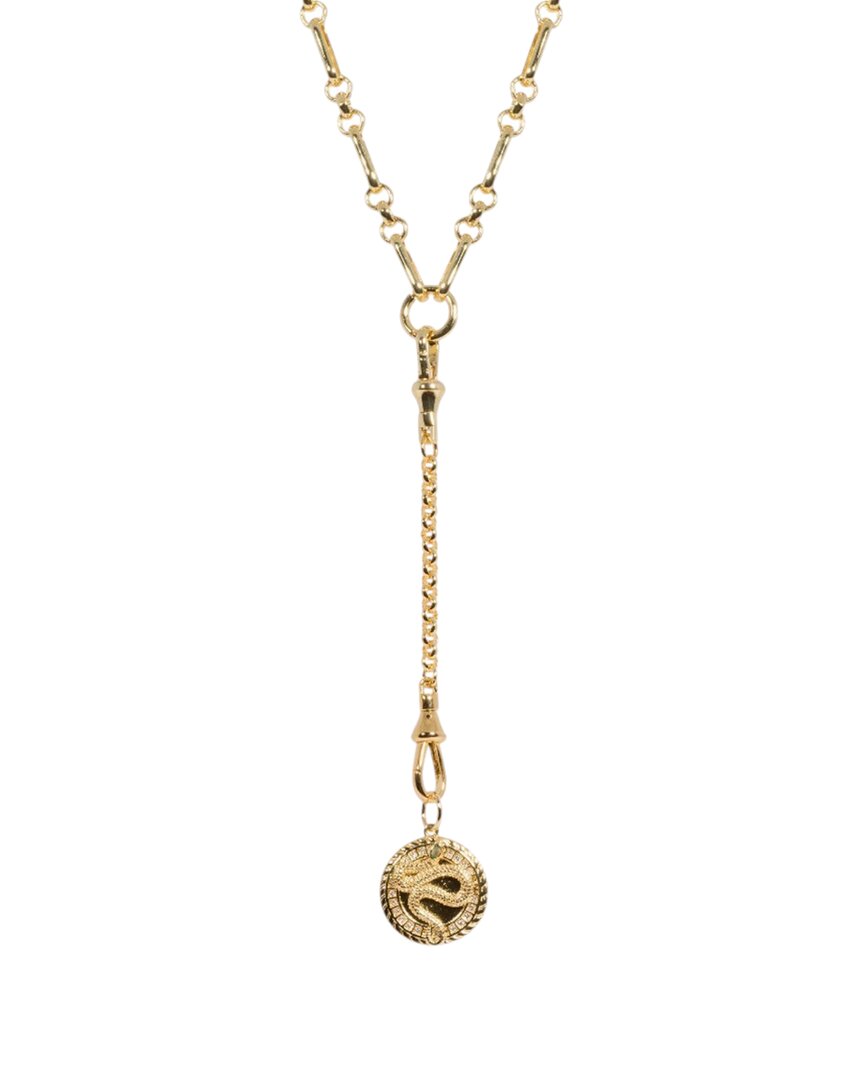 Alexie Of Athens Filled Cz Charm Necklace