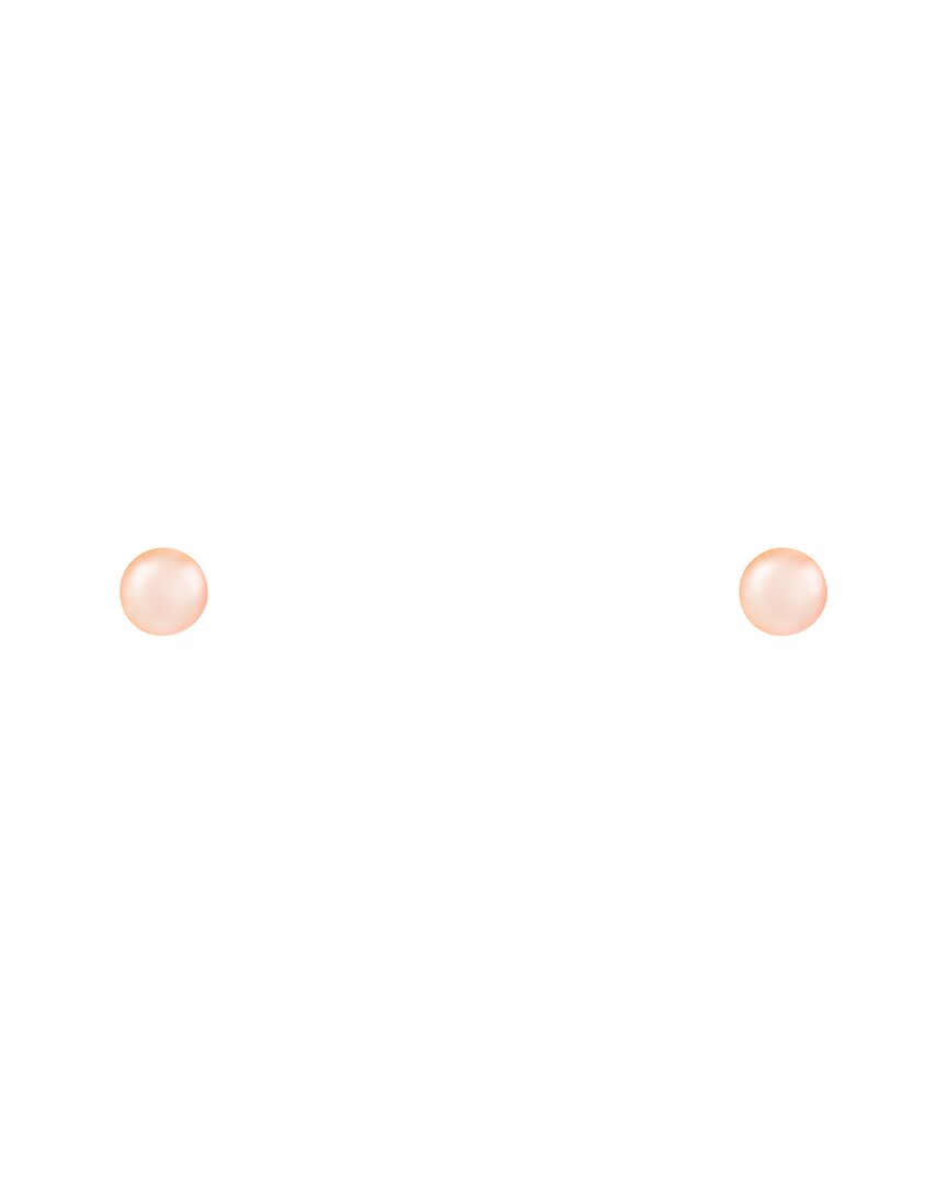 Splendid Pearls 14k 3-4mm Pearl Earrings