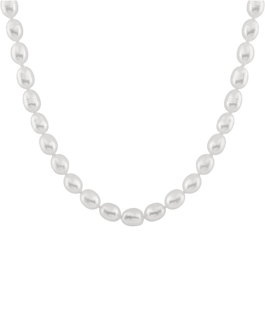 Splendid Pearls 14k 5-6mm Pearl Necklace