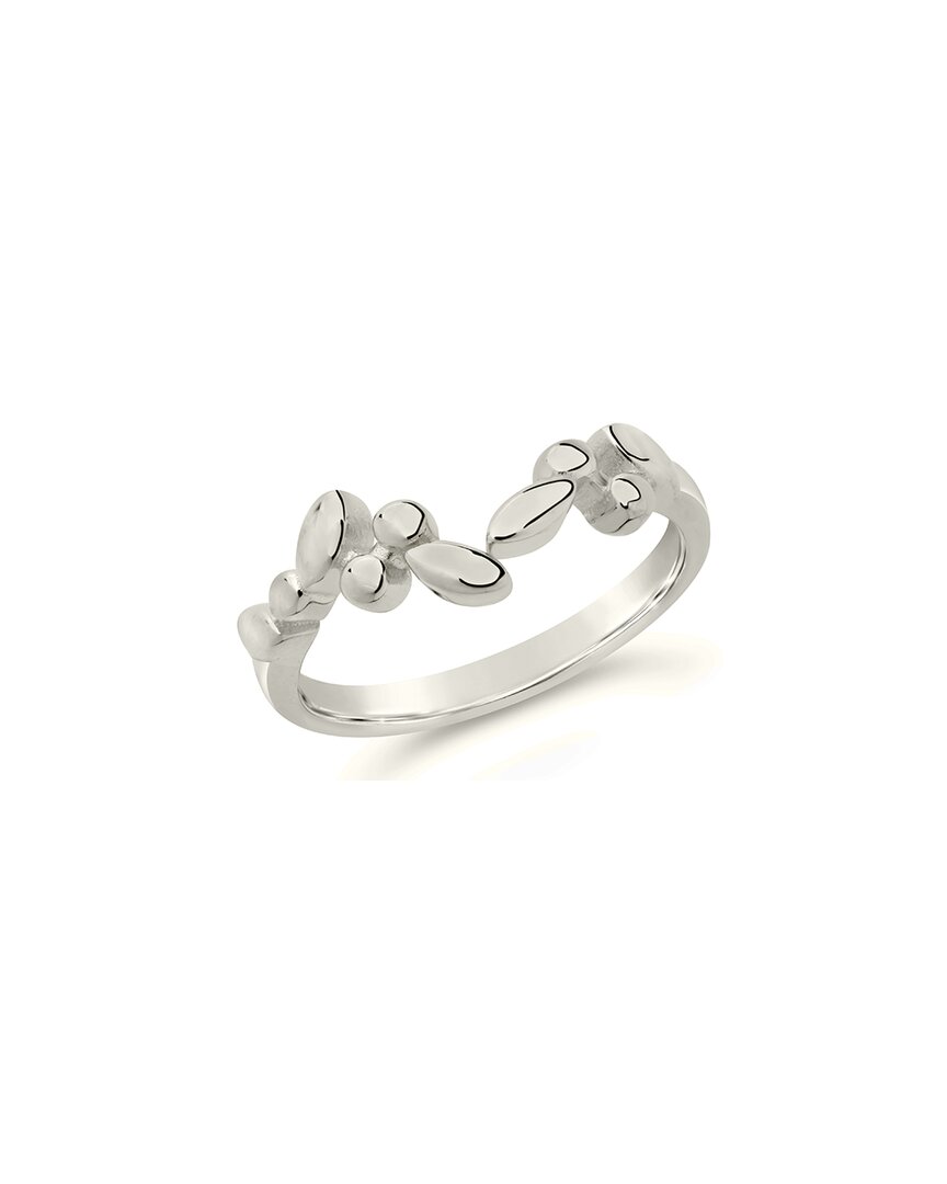 Sterling Forever Sterling Silver Ivy Open Band Ring