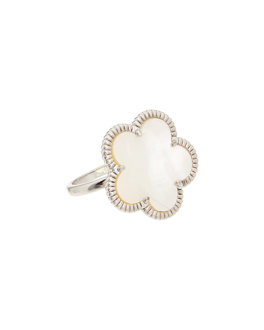 Juvell 18k Plated Clover Ring