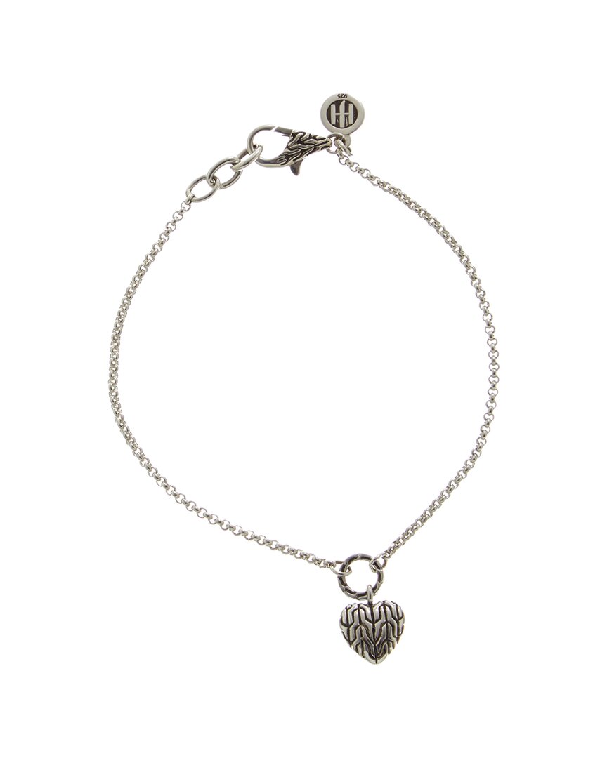 John Hardy Essentials Silver Charm Bracelet In Metallic