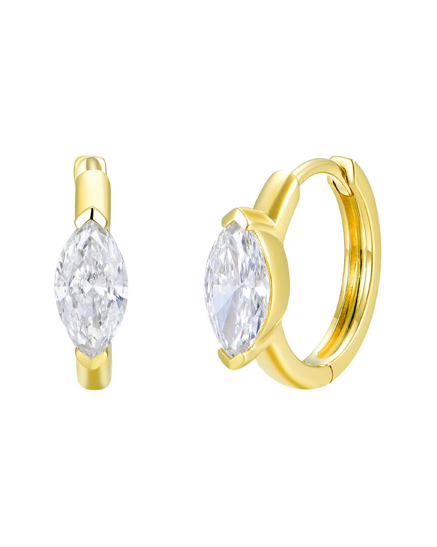 Kai Fine Jewelry 14k 0.75 Ct. Tw. Lab-grown Diamond Hoop Earrings In Gold