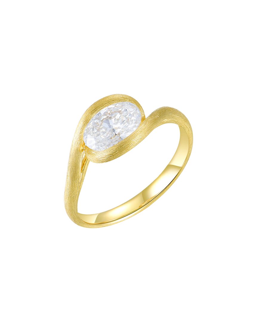 Kai Fine Jewelry 14k 1.00 Ct. Tw. Lab-grown Diamond Cocktail Ring In Gold
