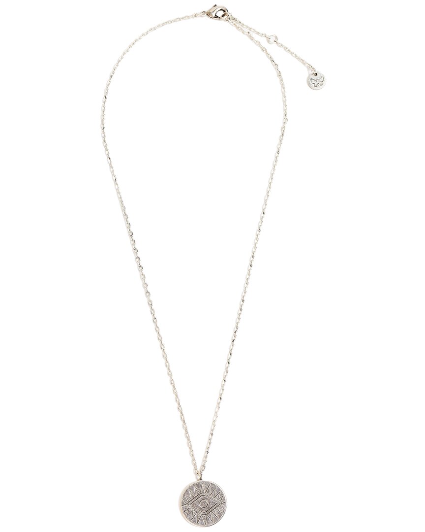 Johnny Was Evil Eye Necklace In Metallic