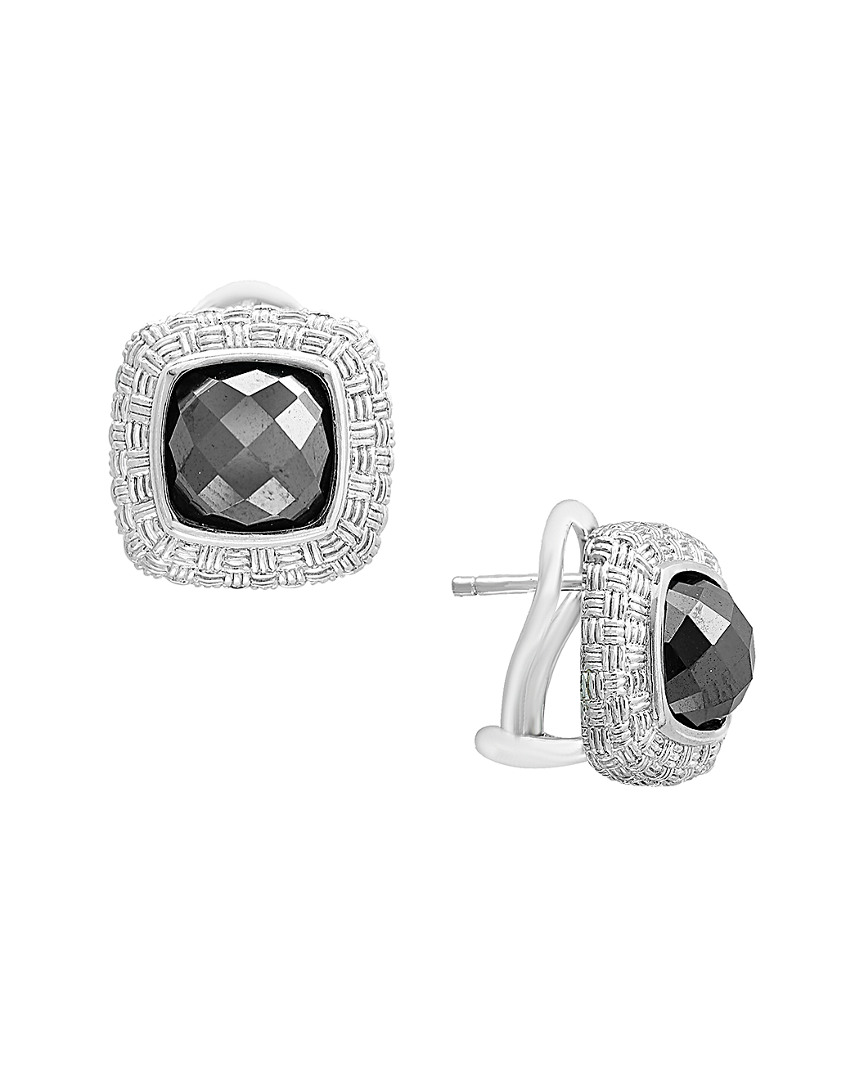 Effy Fine Jewelry Silver 7.40 ct. tw. Hematite Earrings