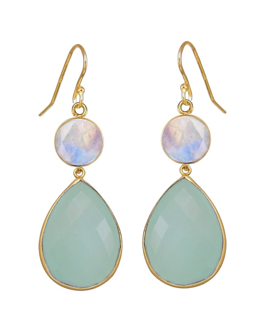 Liv Oliver 18k Plated 37.50 Ct. Tw. Moonstone In No Color