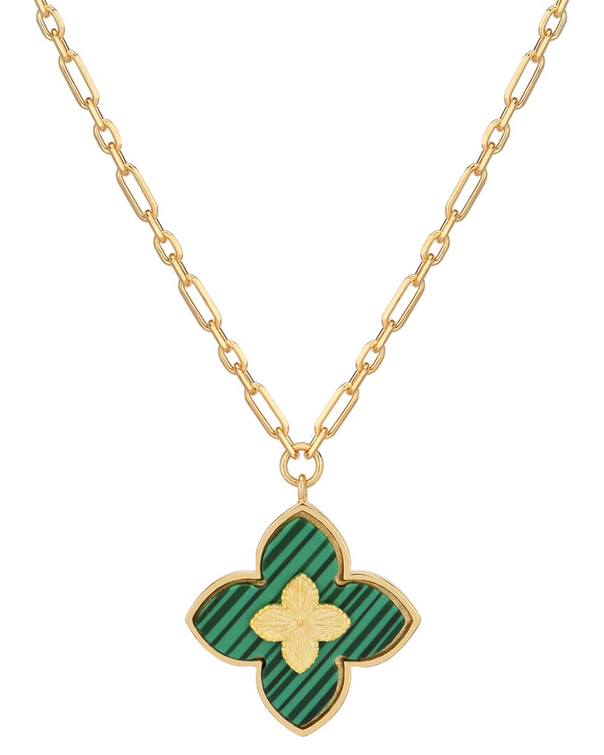 14K Vintage Alhambra Clover Leaf Necklace - Silver Spring Jewelers