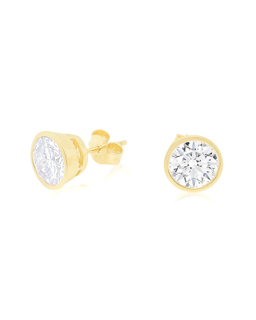 Meira T 14k 3.00 Ct. Tw. Lab-grown Diamond Stud Earrings In Gold