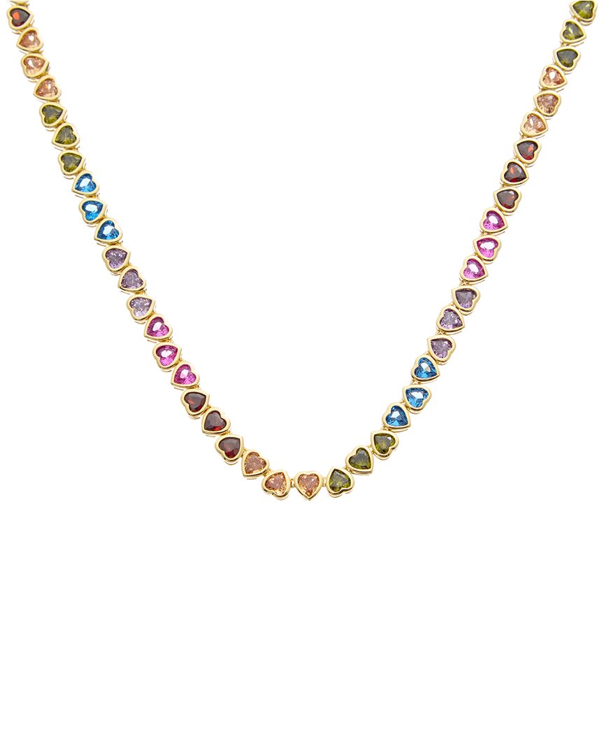 Juvell 18k Plated Topaz Necklace