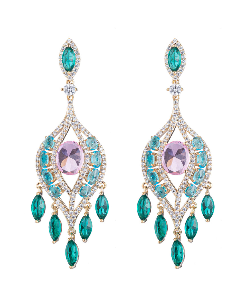 Eye Candy La Luxe Collection Boho Cubic Zirconia Crystal Drop Earring