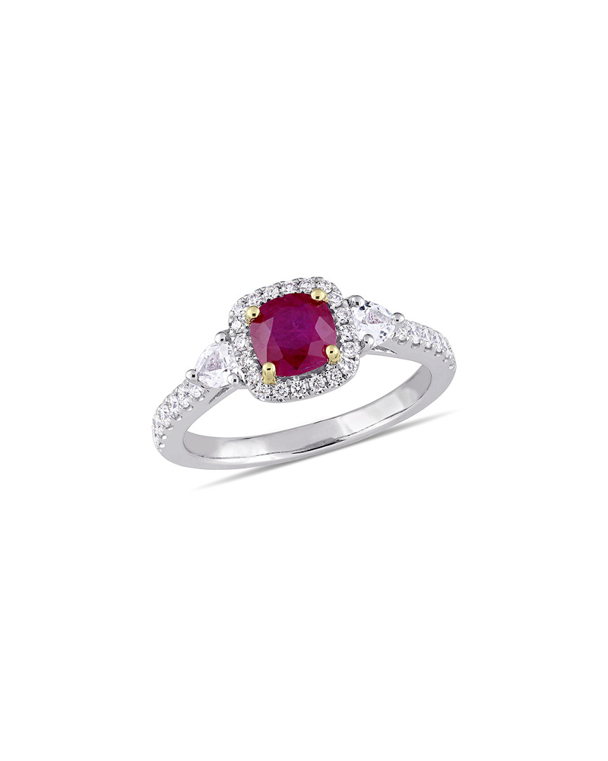 Rina Limor 14k 1.45 Ct. Tw. Diamond & Gemstone Ring