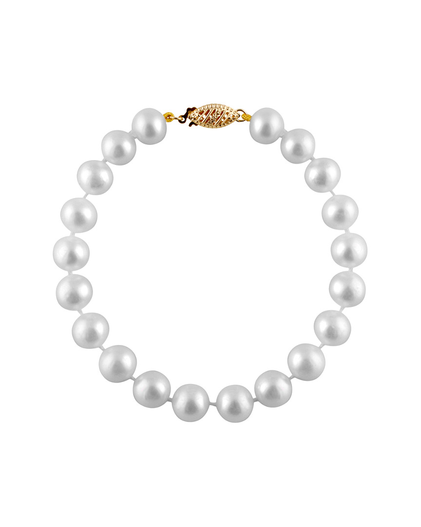 Shop Splendid Pearls 14k 8-8.5mm Freshwater Pearl Bracelet