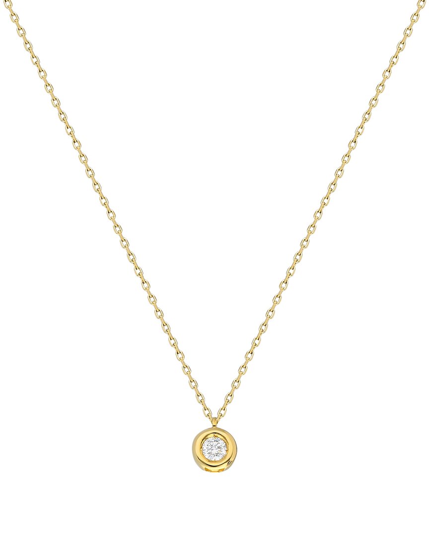 Shop Forever Creations Usa Inc. Forever Creations Signature Collections 14k 0.17 Ct. Tw. Diamond Necklace