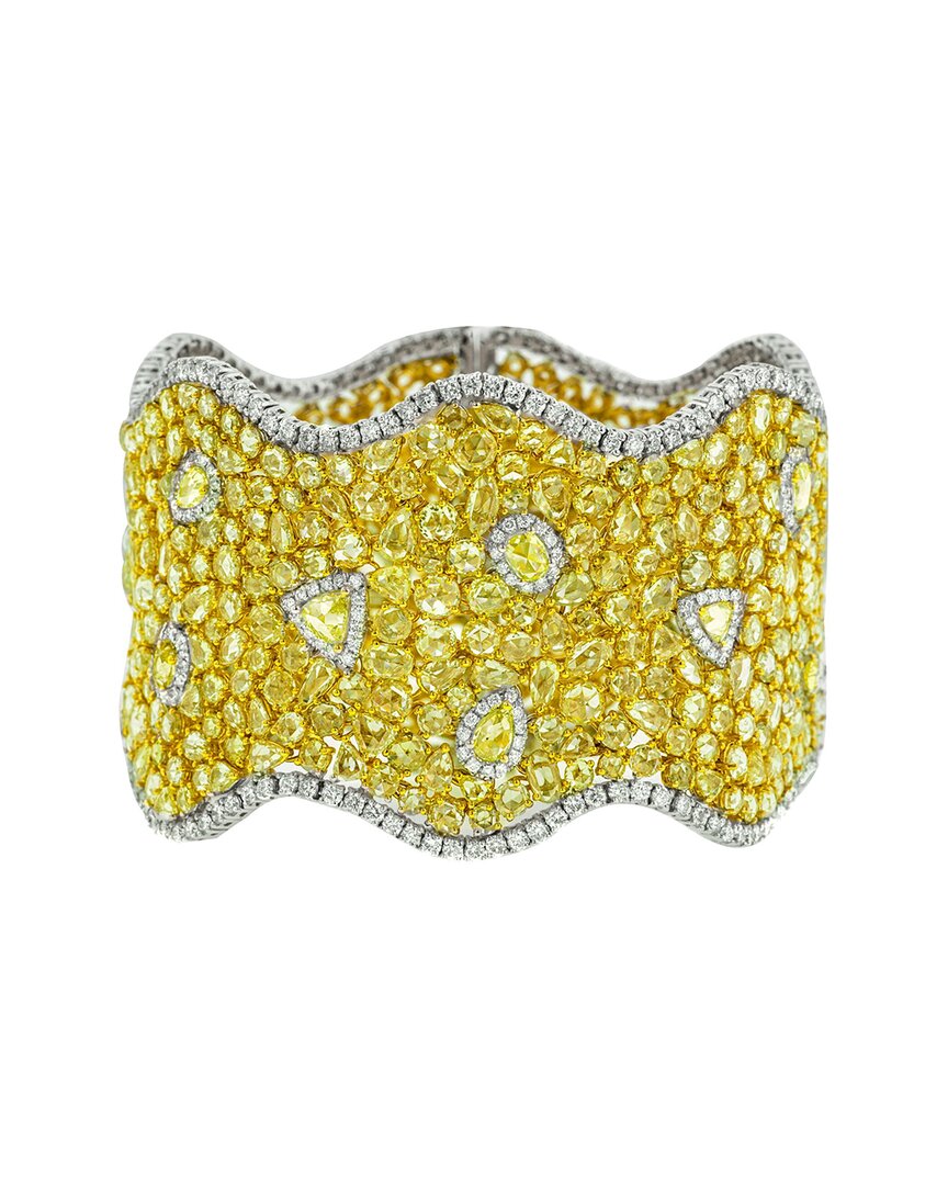 Diana M. Fine Jewelry 18k 56.67 Ct. Tw. Diamond Bracelet