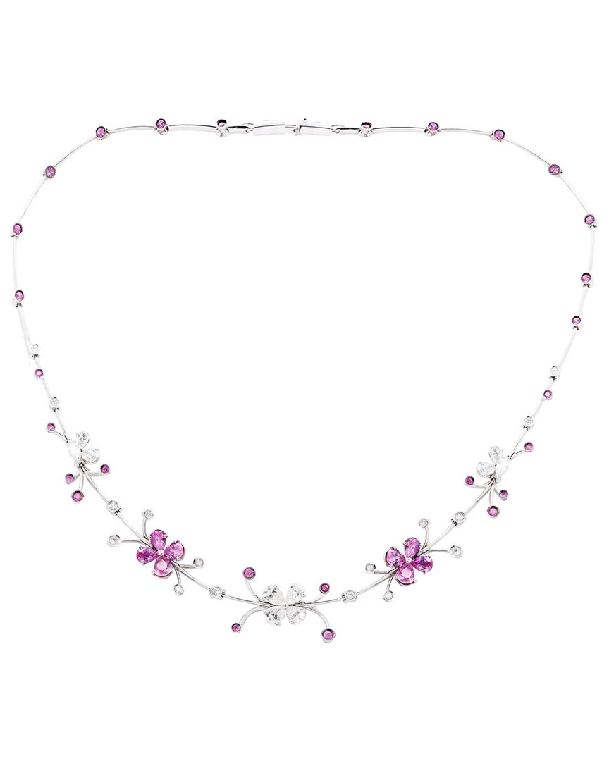 Diana M. Fine Jewelry 18k 3.50 Ct. Tw. Diamond Necklace