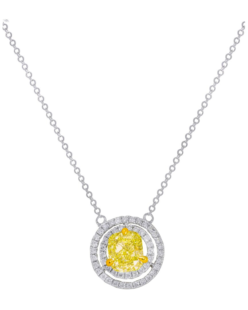 Diana M. Fine Jewelry 18k 1.39 Ct. Tw. Diamond Necklace