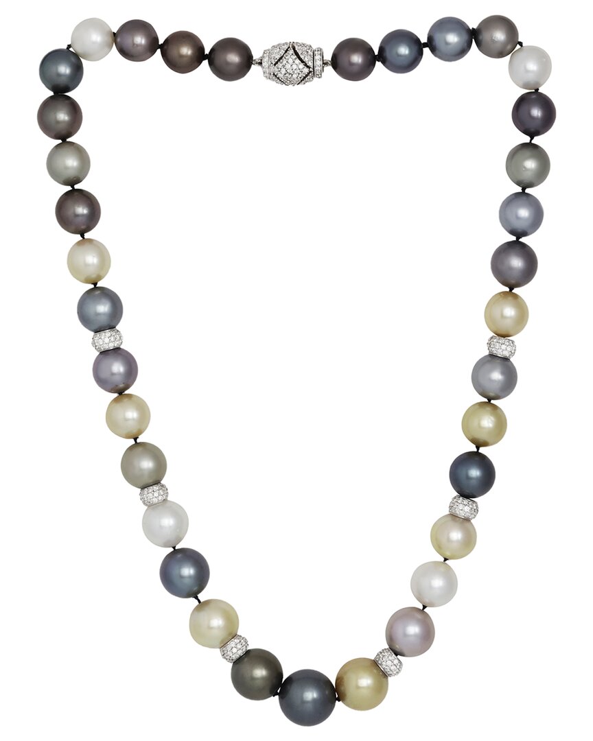 Diana M. Fine Jewelry 18k 5.25 Ct. Tw. Diamond Necklace