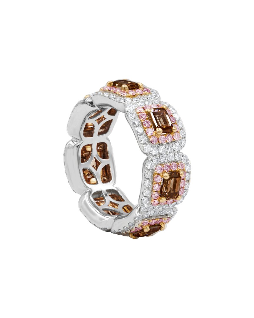 DIANA M. DIANA M. FINE JEWELRY 18K 4.39 CT. TW. DIAMOND ETERNITY RING