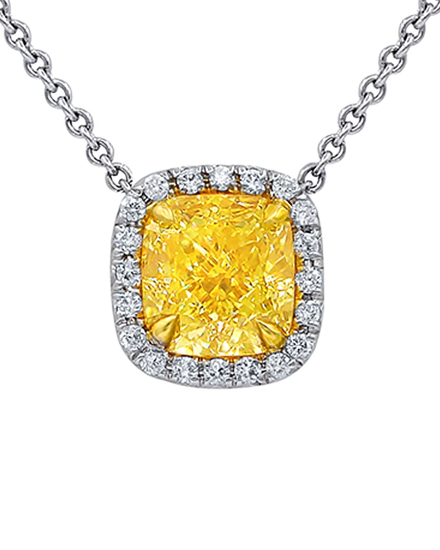 Diana M. Fine Jewelry White Gold 1.51 ct. tw. Diamond Necklace