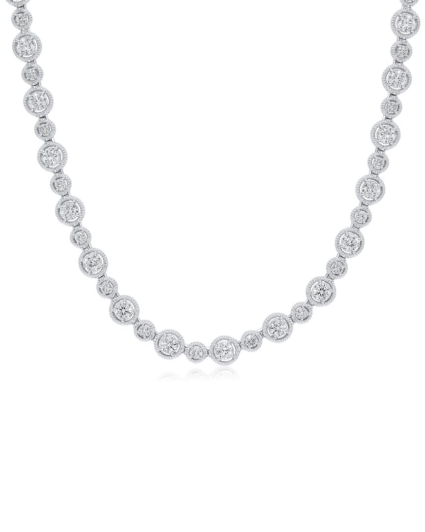 Diana M. Fine Jewelry 18k 9.60 Ct. Tw. Diamond Necklace
