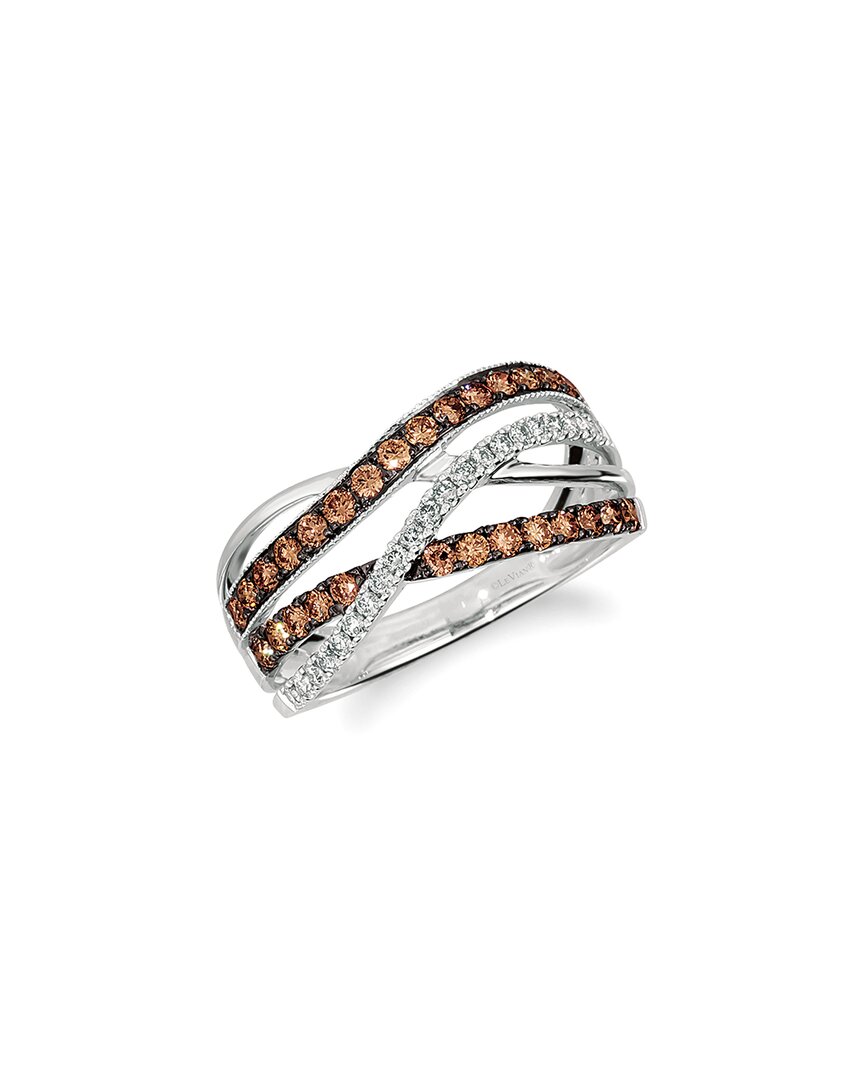 Le Vian ® Chocolate Vanilla Gladiator 14k 0.69 Ct. Tw. Diamond Ring