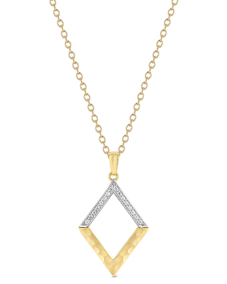 I. Reiss 14k 0.10 Ct. Tw. Diamond Necklace In Gold