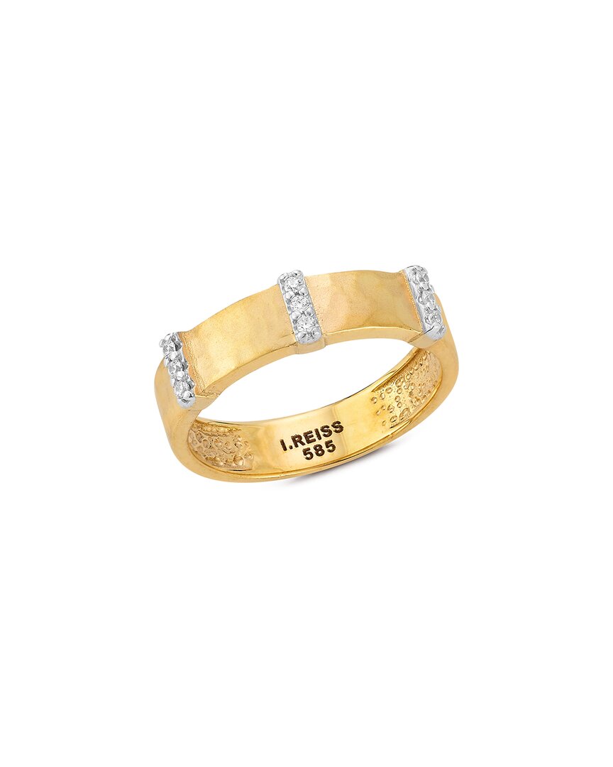 I. Reiss 14k 0.07 Ct. Tw. Diamond Ring
