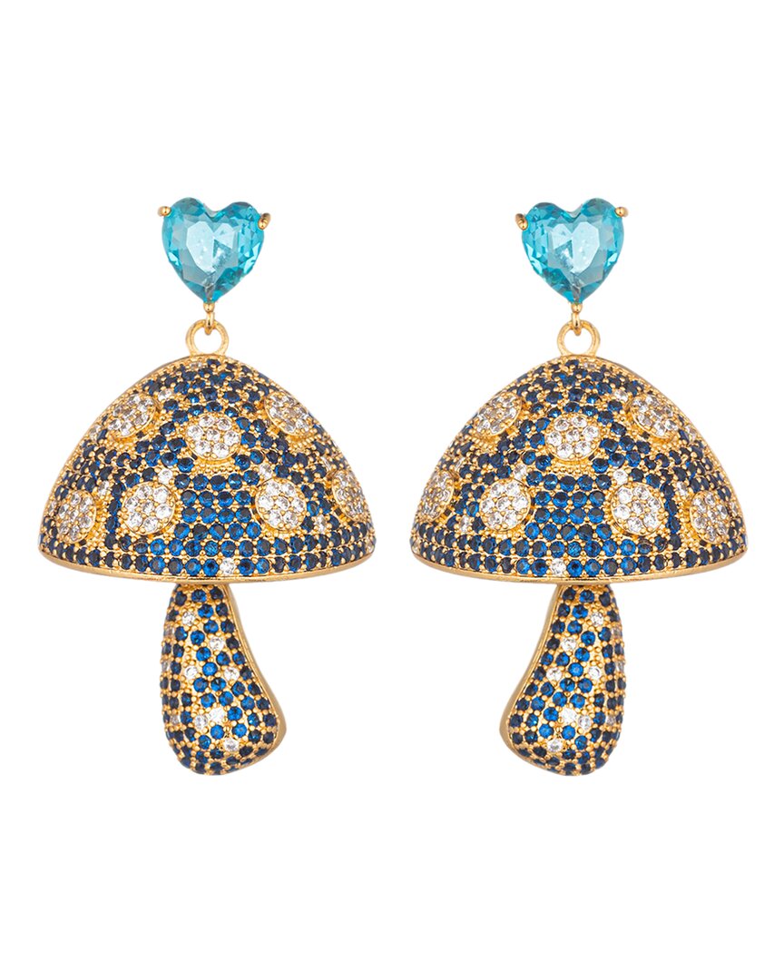 Eye Candy La The Luxe Collection Cz Heart Earrings