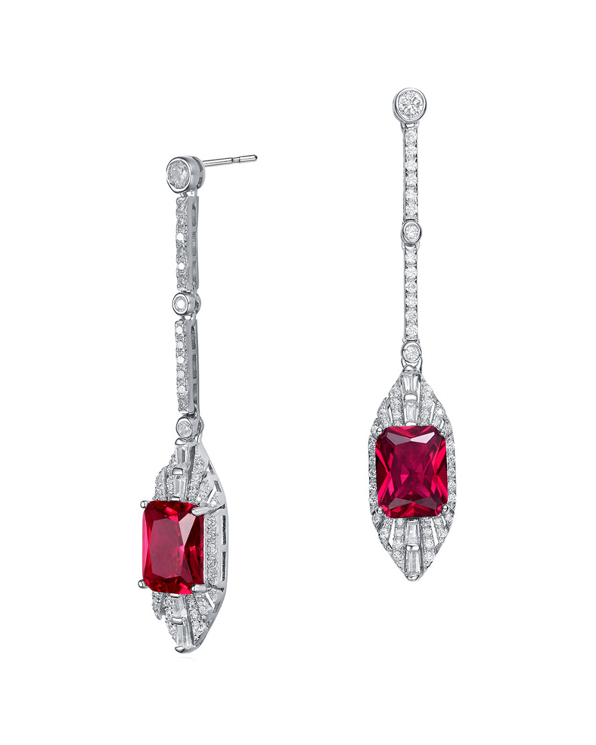 Genevive Silver Earrings
