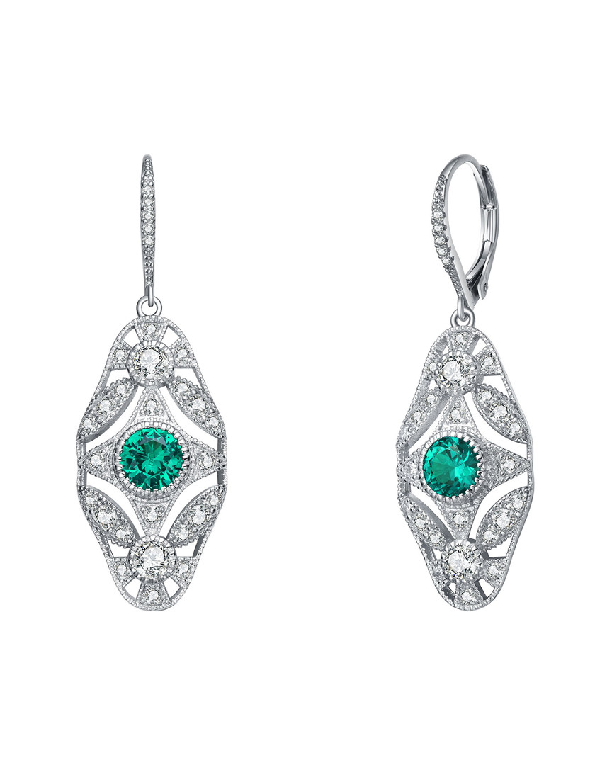 Genevive Silver Earrings