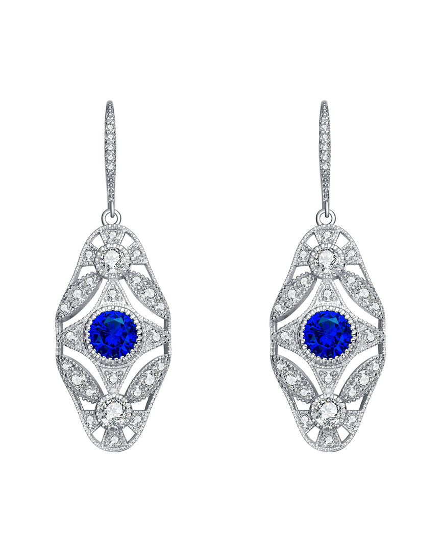 Genevive Silver Earrings