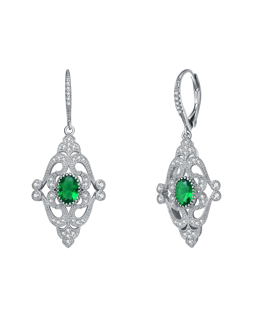 Genevive Silver Earrings