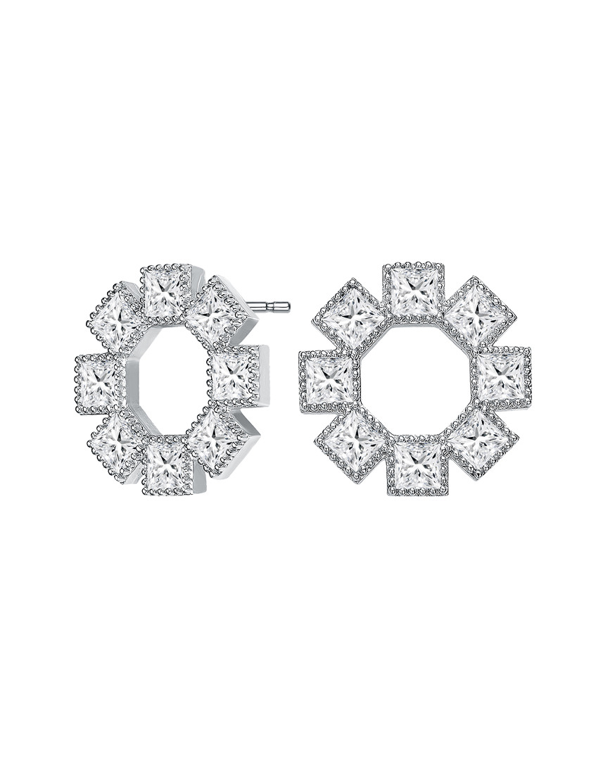 Genevive Silver Earrings