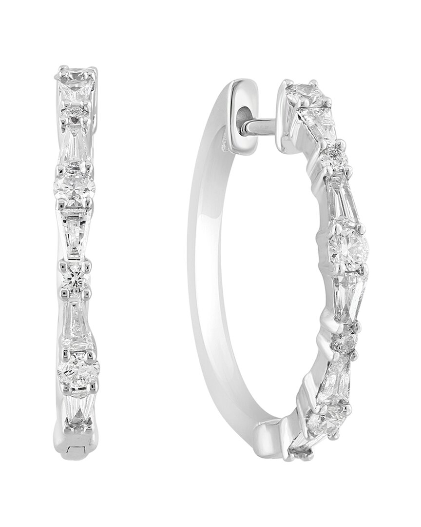 Shop Effy Fine Jewelry Effy 14k 0.37 Ct. Tw. Diamond Earrings