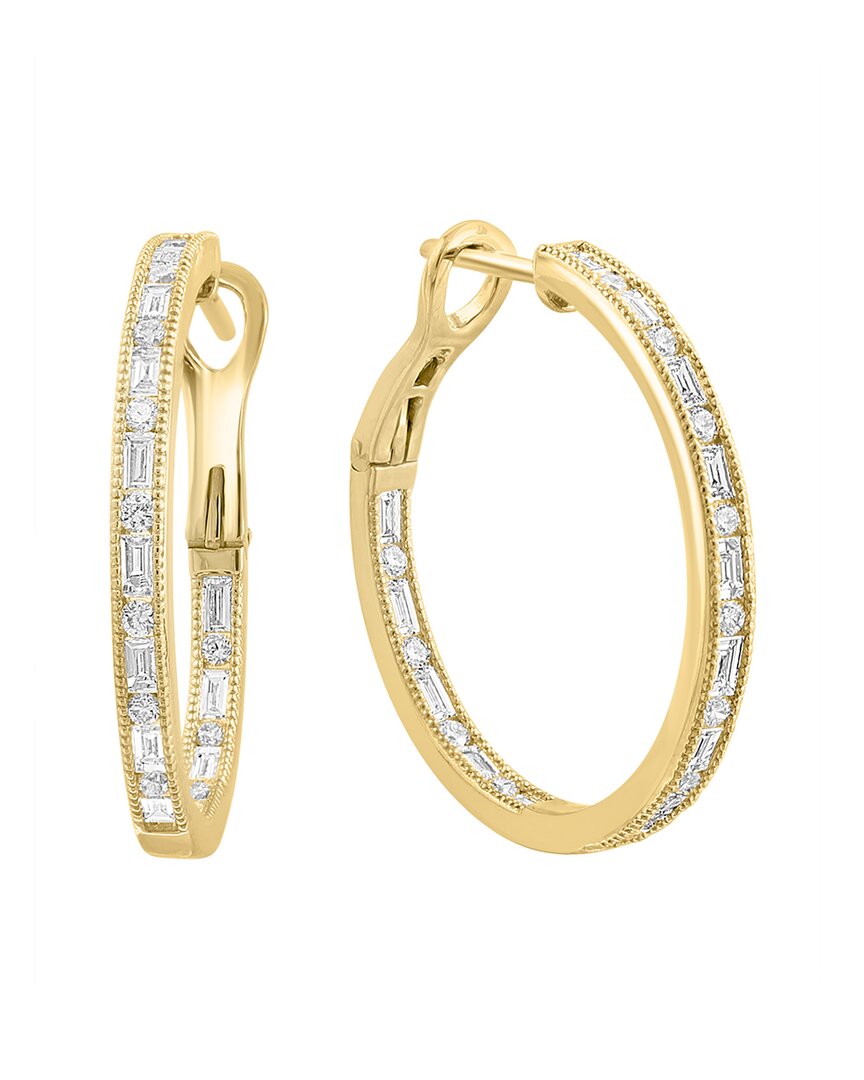 Effy Fine Jewelry 14k 1.06 Ct. Tw. Diamond Earrings