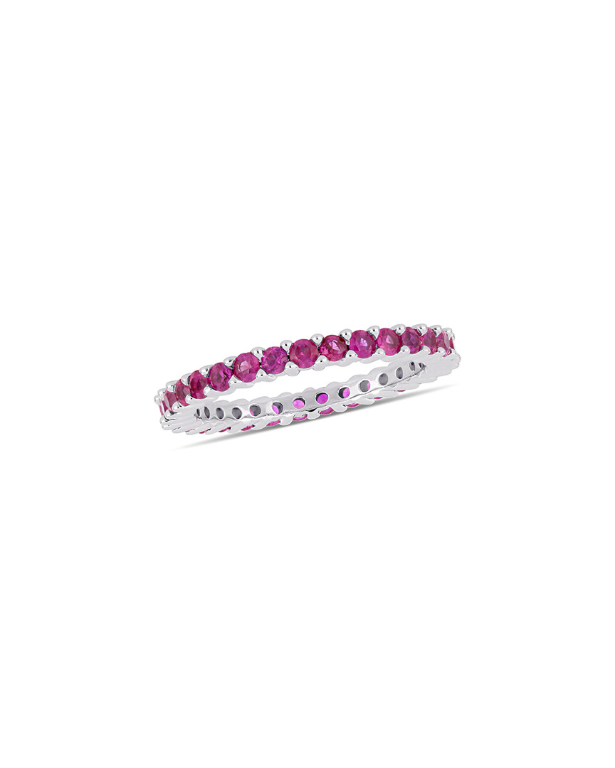Diamond Select Cuts 14k 1.40 Ct. Tw. Pink Sapphire Ring