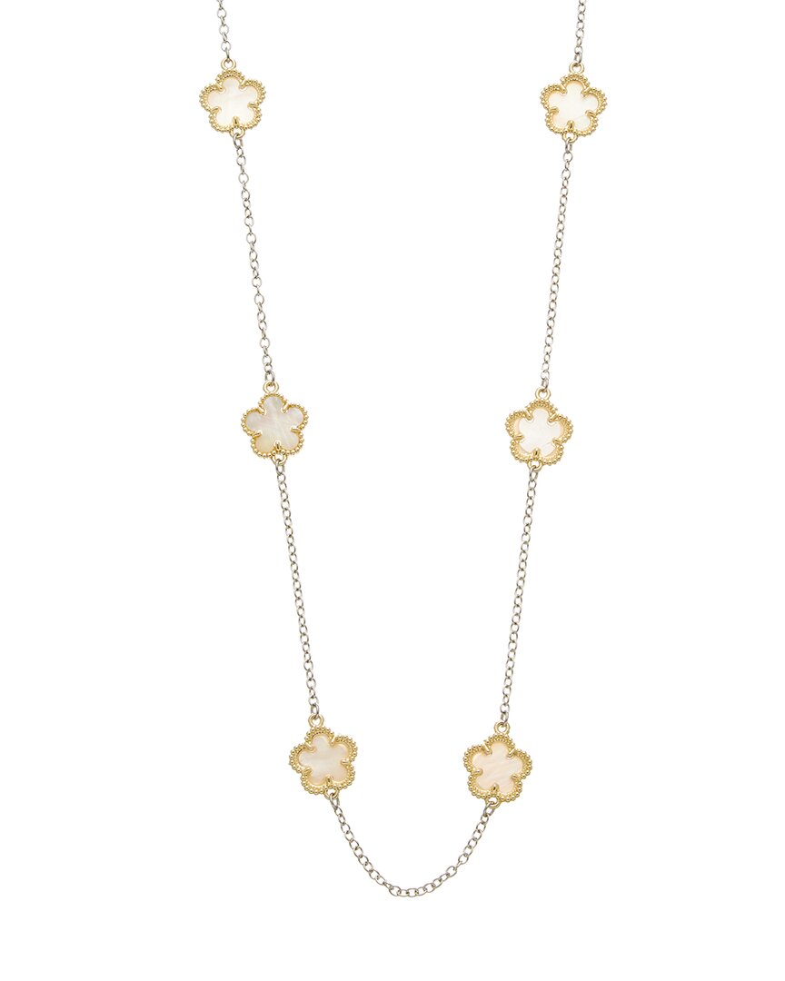 Juvell 18k Plated Clover Necklace