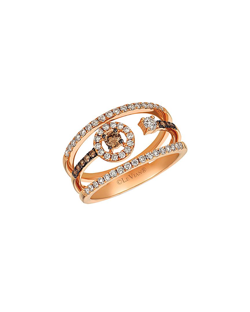 Shop Le Vian 14k Rose Gold 0.67 Ct. Tw. Diamond Ring