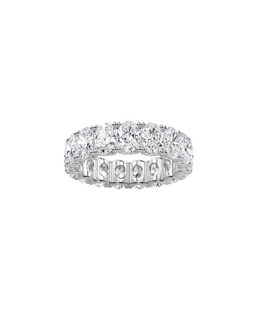 Diana M. Fine Jewelry 14k 13.41 Ct. Tw. Diamond Eternity Ring In Metallic
