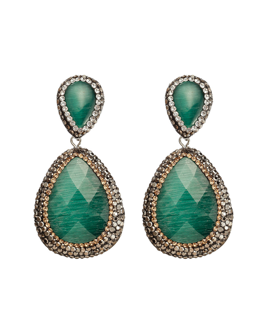 Eye Candy La Luxe Collection Jade Eloise Drop Earrings