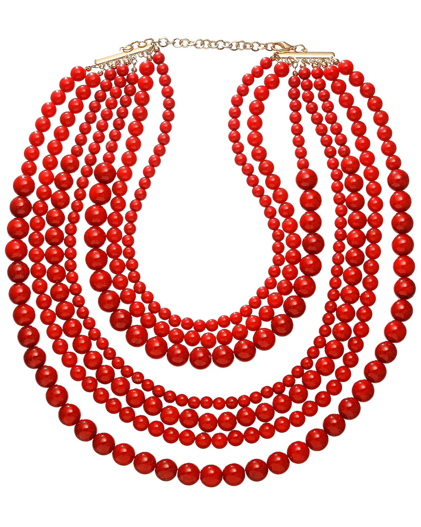 Eye Candy La Luxe Collection Beaded Layered Necklace