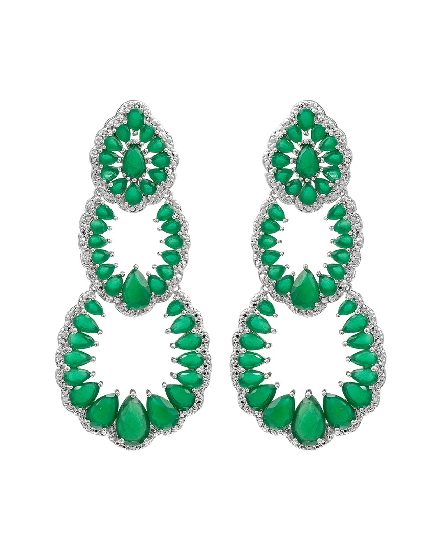 Eye Candy La Luxe Collection Cz Candice Drop Earrings