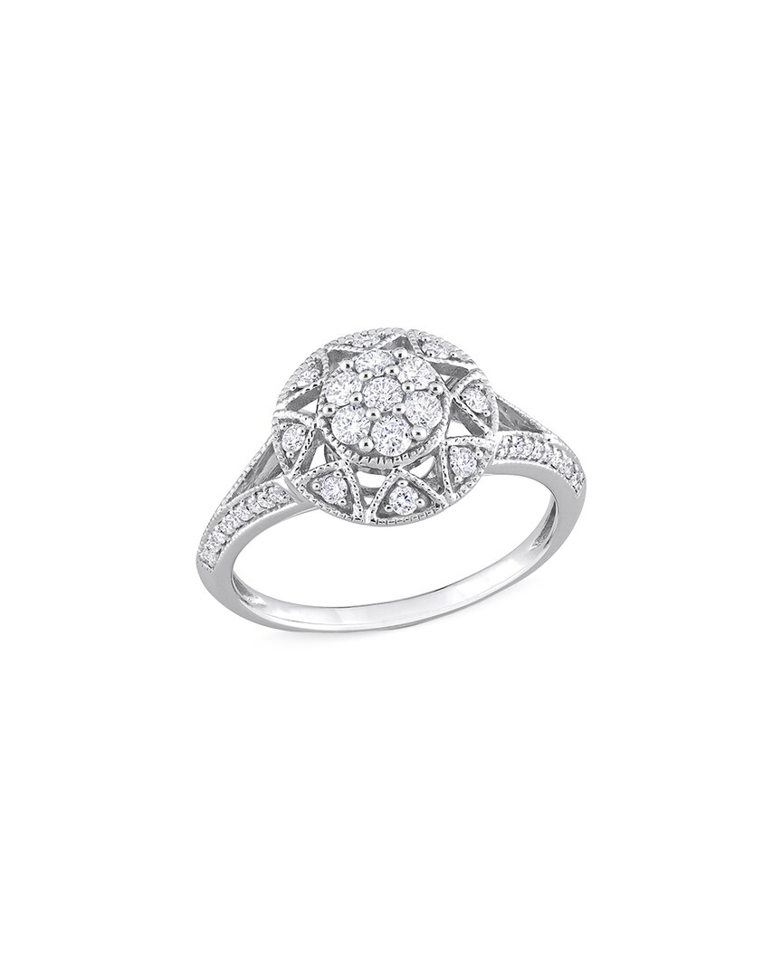 Rina Limor 14k 0.47 Ct. Tw. Diamond Open Shank Ring