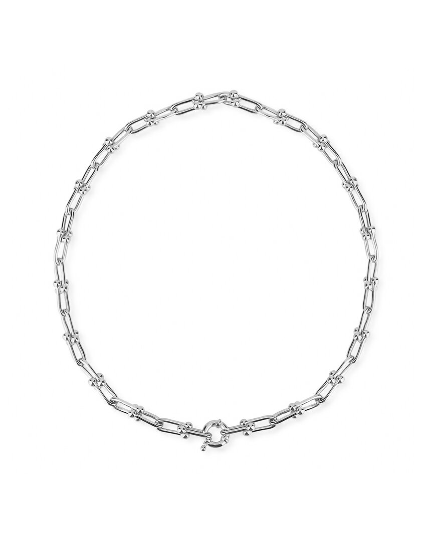 Shop Gabi Rielle Silver Front Clasp Necklace