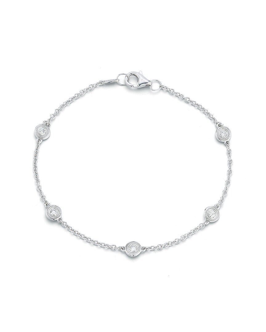 Nephora 14k 0.25 Ct. Tw. Diamond Bracelet In Metallic